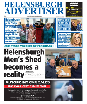 Cover of Helensburgh Advertiser