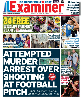 Cover of Huddersfield Daily Examiner