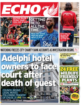 Cover of Liverpool Echo
