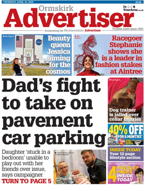 Cover of Ormskirk Advertiser
