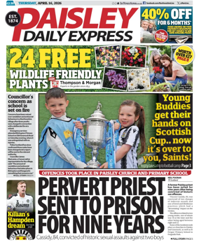 Cover of Paisley Daily Express