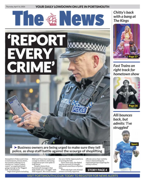 Cover of Portsmouth News
