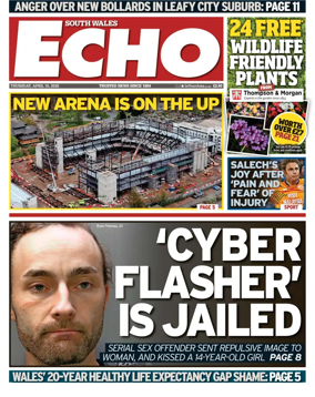Cover of South Wales Echo