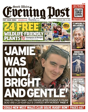 Cover of South Wales Evening Post