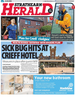 Cover of Strathearn Herald