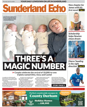 Cover of Sunderland Echo