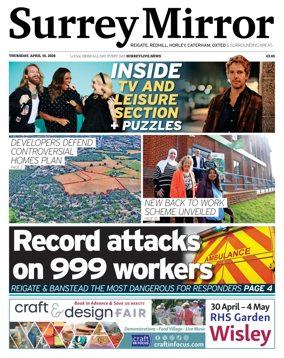 Cover of Surrey Mirror