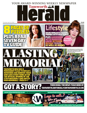 Cover of Tamworth Herald