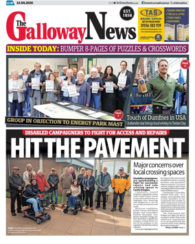 Cover of The Galloway News