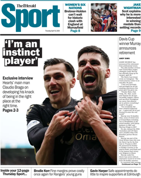 Cover of Herald Sport