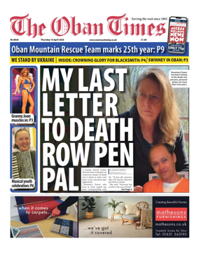 Cover of The Oban Times