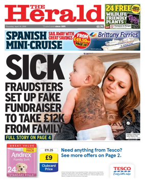 Cover of The Plymouth Herald