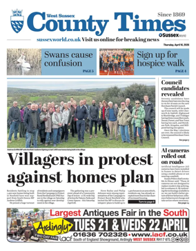 Cover of West Sussex County Times