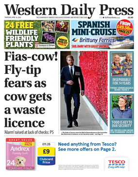 Cover of Western Daily Press