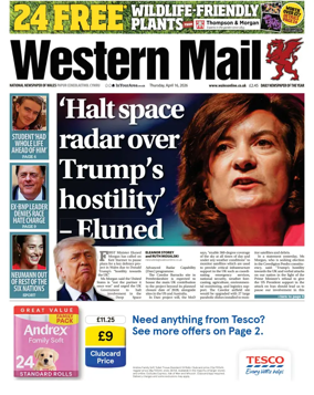 Cover of Western Mail