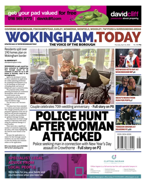 Cover of Wokingham Today