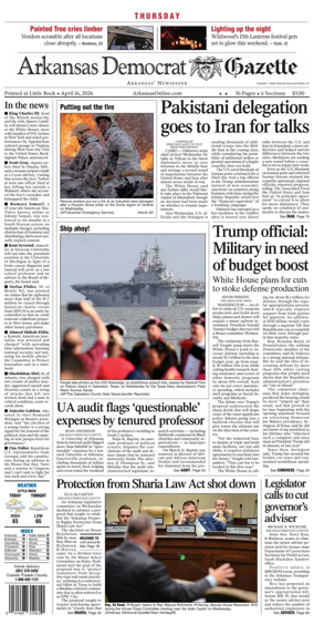 Cover of Arkansas Democrat-Gazette