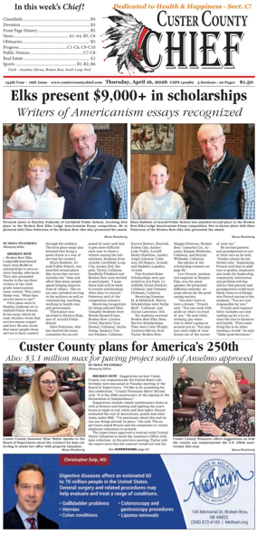 Cover of Custer County Chief