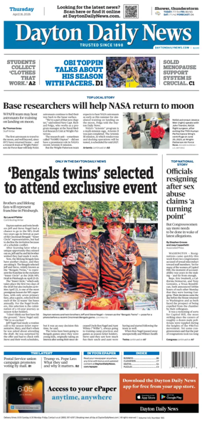 Cover of Dayton Daily News