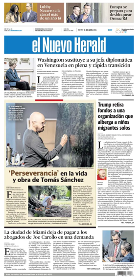 Cover of El Nuevo Herald