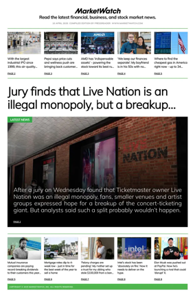 Cover of Market Watch