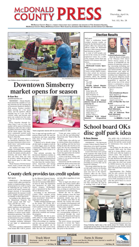 Cover of McDonald County Press