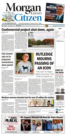 Cover of Morgan County CItizen