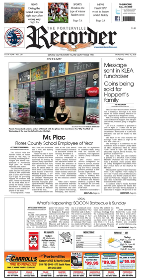 Cover of Porterville Recorder