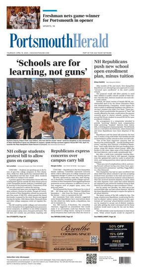 Cover of Portsmouth Herald