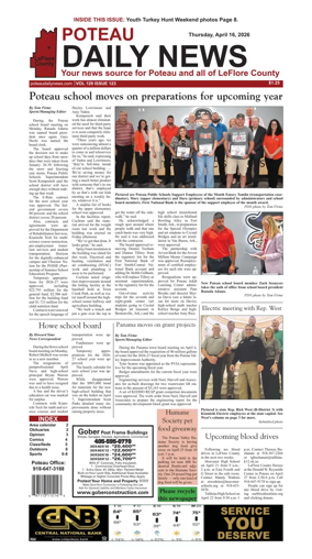 Cover of Poteau Daily News