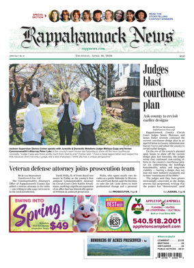 Cover of Rappahannock News