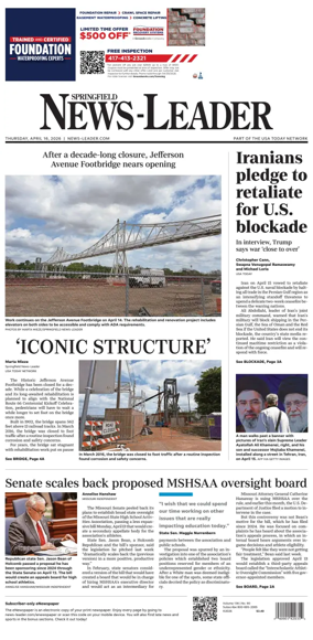 Cover of Springfield News-Leader