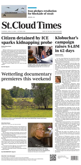 Cover of St. Cloud Times