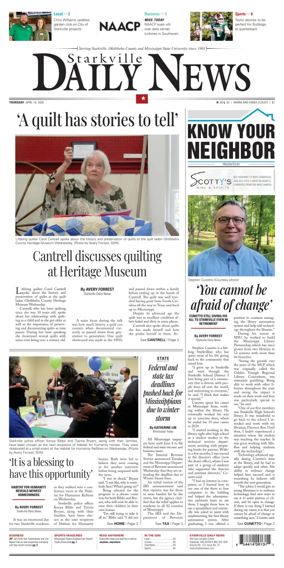 Cover of Starkville Daily News