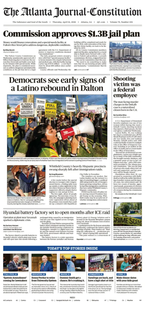 Cover of The Atlanta Journal-Constitution