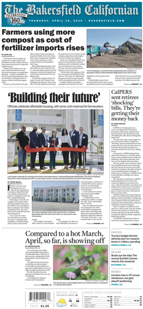 Cover of The Bakersfield Californian