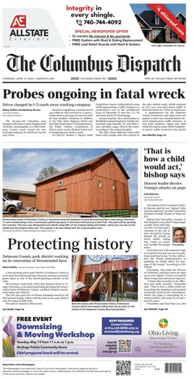 Cover of The Columbus Dispatch