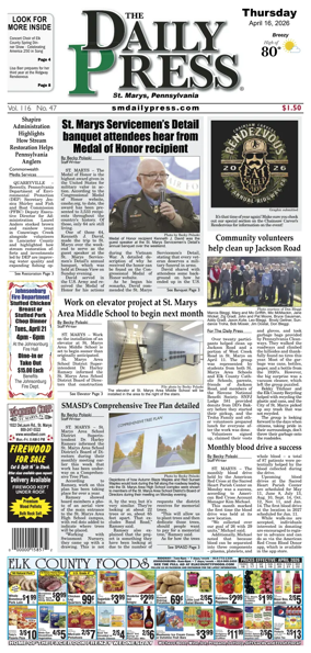 Cover of The Daily Press