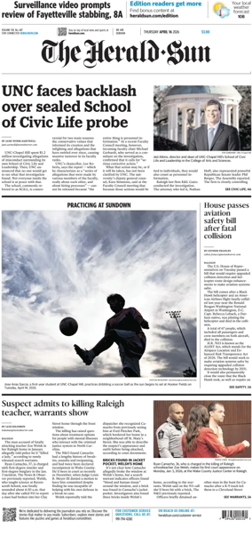 Cover of The Herald Sun