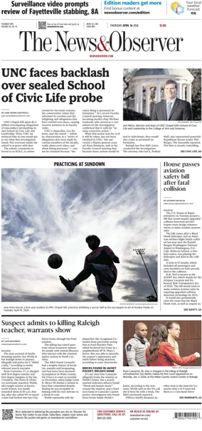 Cover of The News & Observer