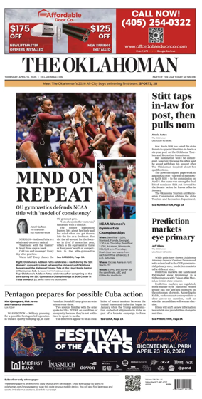 Cover of The Oklahoman