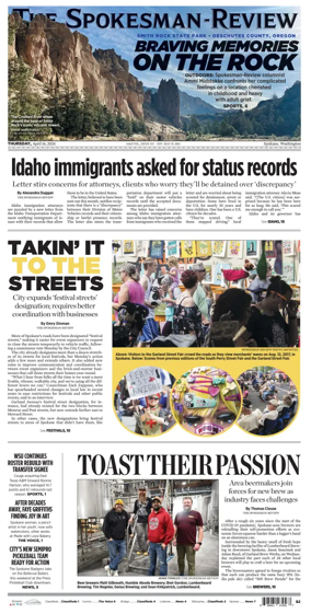 Cover of The Spokesman-Review (Spokane)