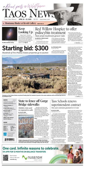 Cover of The Taos News