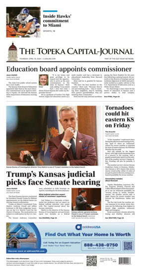 Cover of The Topeka Capital-Journal