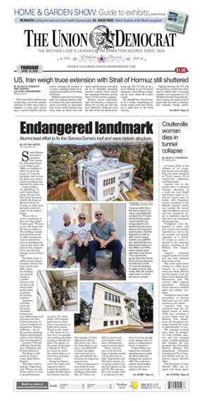 Cover of The Union Democrat