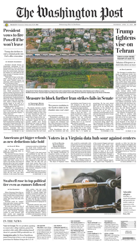 Cover of The Washington Post