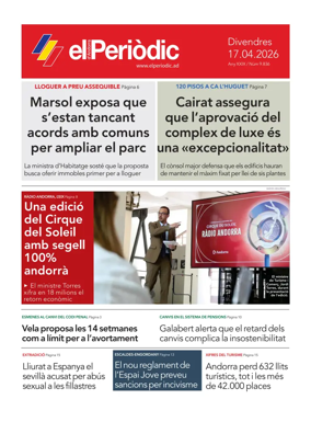 Cover of El Periodic D'Andorra