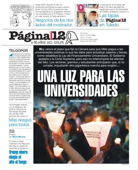 Cover of Pagina 12
