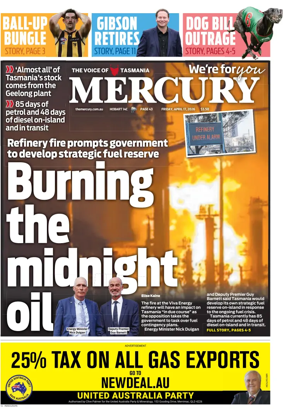 Cover of Mercury (Hobart)