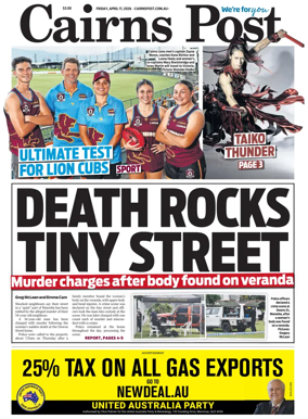 Cover of The Cairns Post